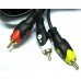 Шнур 3RCA / 3RCA (1.8m) HQ