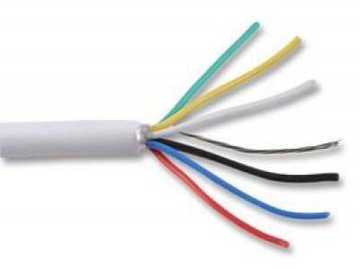 Зображення Кабель сигнальний 6х0.22mm CCA у категорії СИГНАЛЬНИЙ КАБЕЛЬ