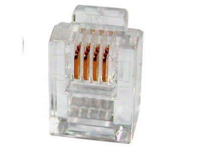 Зображення Штекер 6p4c RJ-11 у категорії ТЕЛЕФОНІЯ