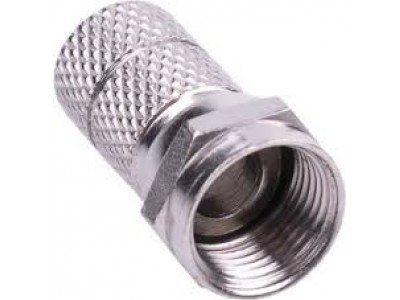 Зображення Штекер F для кабеля  # 7.1х20 латунь у категорії F - роз'єми