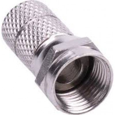 Зображення Штекер F для кабеля  # 7.1х20 латунь у категорії F - роз'єми