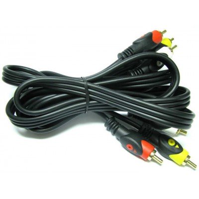 Зображення Шнур 3RCA / 3RCA (1.8m) HQ у категорії Rca