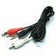 Шнур штекер 3.5 - RCA 1.2m Шнур штекер 3.5 - RCA 1.2m