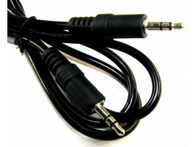 Зображення Шнур штекер 3.5 стерео - штекер 3.5 стерео 4.0мм || 3.0 метра у категорії Штекер 3.5