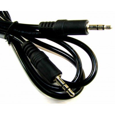 Зображення Шнур штекер 3.5 стерео - штекер 3.5 стерео 4.0мм || 3.0 метра у категорії Штекер 3.5
