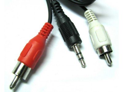 Зображення Шнур штекер 3.5 - 2RCA  3.0m у категорії Штекер 3.5