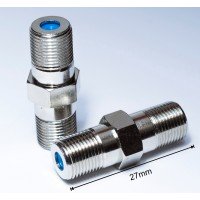 Перехідник F-гніздо - F-гніздо || 27mm Перехідник F-гніздо - F-гніздо || 27mm