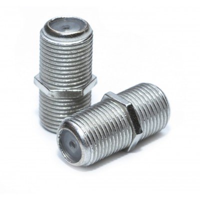 Зображення Перехідник F-бочка (F-гн./F-гн.)  21mm у категорії Телевізійні перехідники