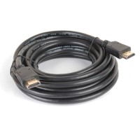 Шнур HDMI/HDMI GOLD V-1,4 діам ( 6мм) чорний 15м.
