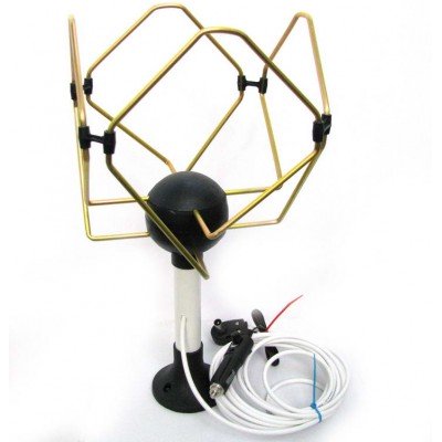 Зображення Телевізійна антена T2 KORONA ATB-1K автомобільна з підсилювачем +32дб у категорії Телевізійні антени