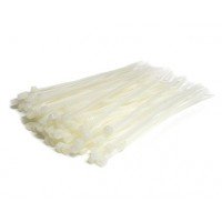 Хомут 200х3.0 білий (100шт.) Хомут 200х3.0 білий (100шт.)