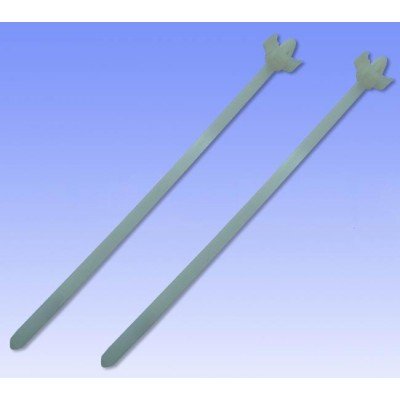 Зображення Хомут з дюбелем 120*3,2 (білий) (100шт.) у категорії Стяжки, хомути