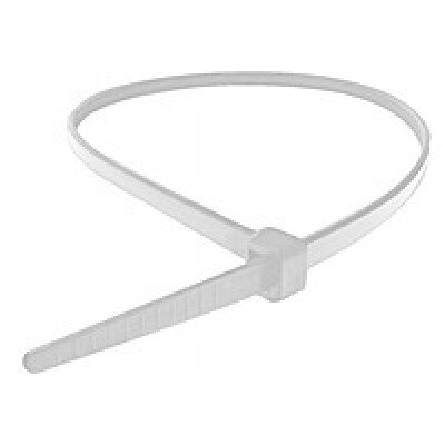 Зображення Стяжки нейлонові 200х5.0 мм білі у категорії Стяжки, хомути