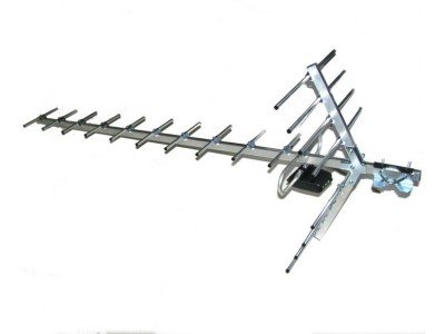 Зображення Зовнішня телевізійна антена T2 AT-19H 19-ти елементна у категорії Телевізійні антени