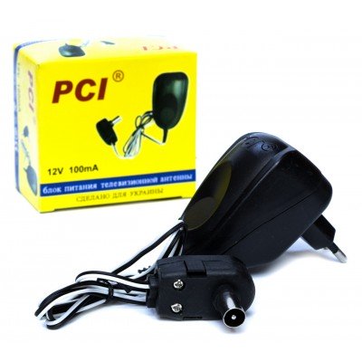 Зображення Блок живлення до антени Т2 12в*100мА ( коробка ) у категорії Блоки живлення