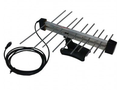 Зображення Телевізійна антена T2 Альфа-03 кімнатна з підсилювачем +18дб у категорії Телевізійні антени