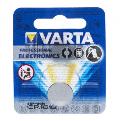 Батарейка CR1616 VARTA , код: 1102008 у категорії 1616 – Купити зараз! Зображення Батарейка CR1616 VARTA у категорії 1616