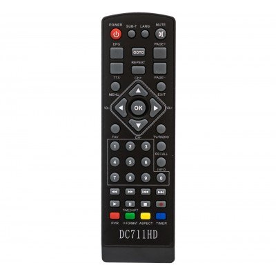 Пульт T2 GoldStar GS8833HD (CE) , код: 3605015 у категорії Satcom – Купити зараз! Зображення Пульт T2 GoldStar GS8833HD (CE) у категорії Satcom