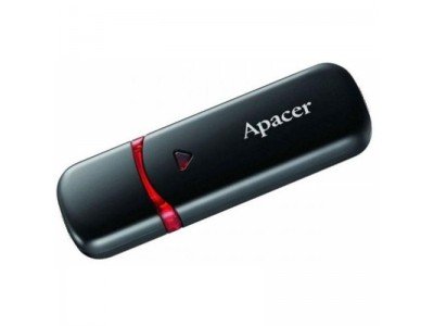 Зображення Флешка 64GB USB2.0 APACER AH333 black у категорії USB 2.0