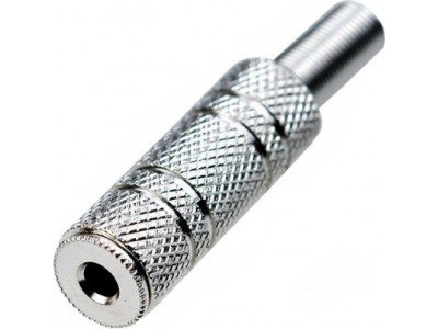 Зображення Гніздо 3.5 стерео метал під кабель у категорії Джек 3.5 mm