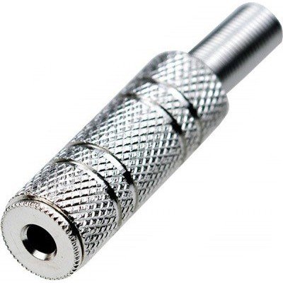 Зображення Гніздо 3.5 стерео метал під кабель у категорії Джек 3.5 mm