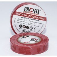 Ізострічка  ProFix 0,18мм.х15мм. червона 20м.