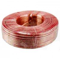 Кабель акустичний 2х0.35 прозорий мідний Кабель акустичний 2х0.35 прозорий мідний