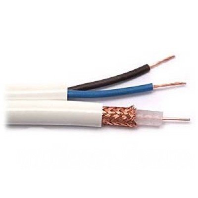 Кабель RG-59 (0.6СU+64/0.12) +2x0.75мм CCA білий 305м , код: 1502007 у категорії КАБЕЛЬ ДЛЯ ВІДЕОСПОСТЕРЕЖЕННЯ – Купити зараз! Зображення Кабель RG-59 (0.6СU+64/0.12) +2x0.75мм CCA білий 305м у категорії КАБЕЛЬ ДЛЯ ВІДЕОСПОСТЕРЕЖЕННЯ