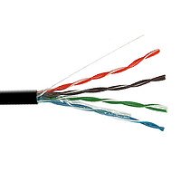 Вита пара UTP Сat.5e KW-Link 4x2x0.51CU 6.3мм чорний 305м
