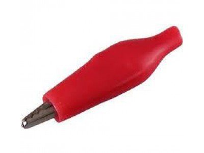 Зображення Крокодил L=50 (червоний) у категорії ЗАЖИМИ КРОКОДИЛИ