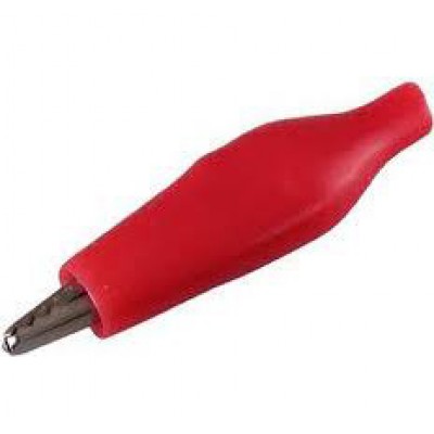 Зображення Крокодил L=50 (червоний) у категорії ЗАЖИМИ КРОКОДИЛИ