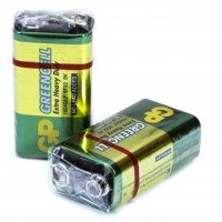 Крона 6F22 GP GREENCELL  ЗЕЛЕНА