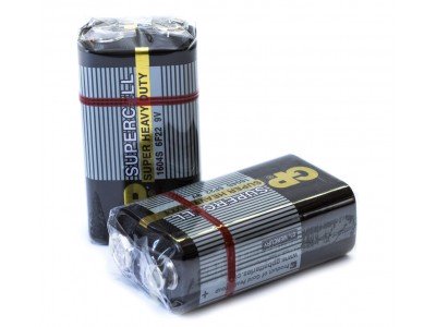 Зображення Крона 6F22 GP SUPERCELL  ЧОРНА у категорії КРОНА ( 6F22 )