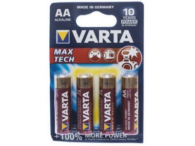 Зображення LR06 (AA) VARTA 4706 Maxi-Tech 1x4 у категорії Aa(r06)