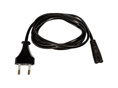 Зображення Шнур мережевий HQ чорний 0.22мм х1.2 метра у категорії Мережеві