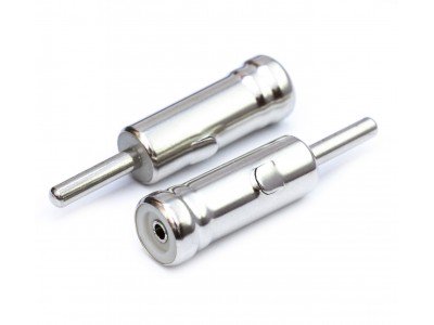 Зображення Перехідник авто штекер антена - гніздо Blaupunkt ISO-DIN  (прямий) у категорії Автомобільні перехідники