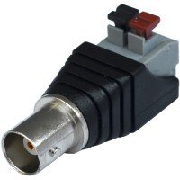 Перехідник гніздо BNC - клема зажим