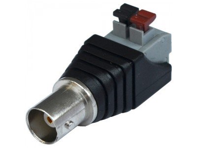 Зображення Перехідник гніздо BNC - клема зажим у категорії BNС