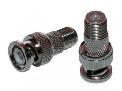 Зображення Перехідник штекер BNC -F гніздо у категорії BNС