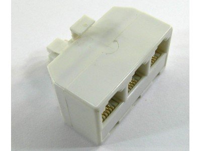 Зображення Перехідник штекер RJ11  - 3 гнізда RJ11 у категорії RJ11 - ПЕРЕХІДНИКИ