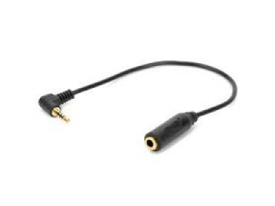 Зображення Шнур штекер 2.5 - гніздо 3.5 4x || gold 0.1 метра у категорії ДЖЕК 2.5