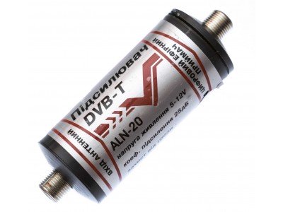 Зображення Підсилювач  до T2 антени  ALN-20 +25db у категорії Підсилювачі антенні