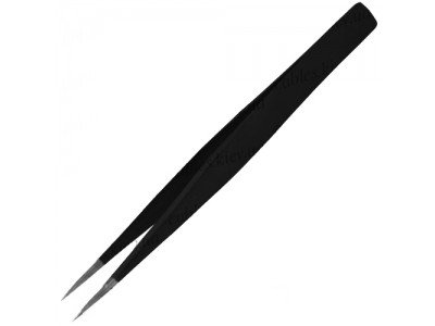 Зображення Пінцет ESD ZD-156E гострий (115мм) у категорії ПІНЦЕТИ