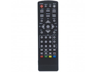 Зображення Пульт T2 GoldStar GS8833HD у категорії Satcom