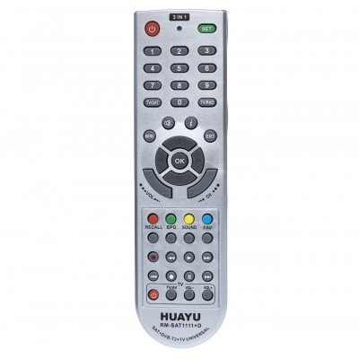 Зображення Пульт універсальний HUAYU RM-SAT1111  (SAT+DVB-T2+TV) у категорії ПУЛЬТИ УНІВЕРСАЛЬНІ