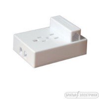 Розетка телефонна.ua+2 euro (біла)