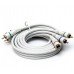 Шнур 3RCA / 3RCA (1.5m) GOLD 6+6+6мм. , код: 5405015 у категорії Rca – Купити зараз! Зображення Шнур 3RCA / 3RCA (1.5m) GOLD 6+6+6мм. у категорії Rca