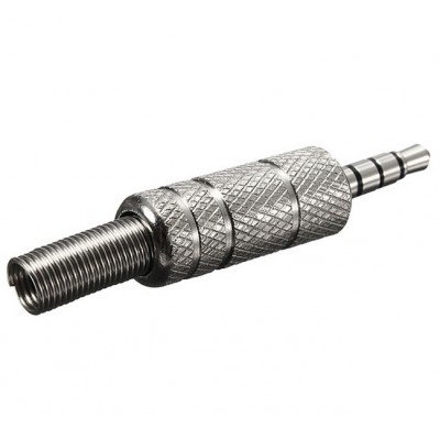 Зображення Штекер 3.5 стерео || метал з насічкою у категорії Джек 3.5 mm