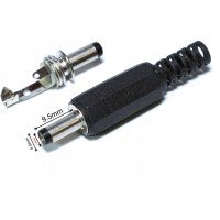 Штекер DC 1.7x4.0mm х 9.5mm