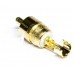 Штекер RCA GOLD (чорний) 4mm , код: 5500057 у категорії RCA – Купити зараз! Зображення Штекер RCA GOLD (чорний) 4mm у категорії RCA